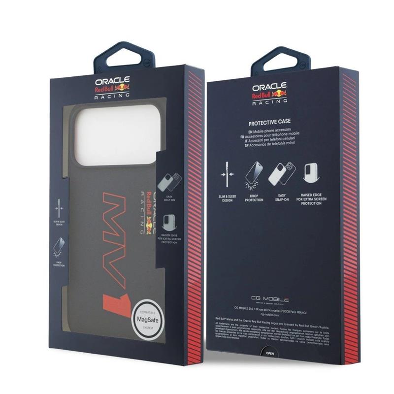 Red Bull Silicone MV1 MagSafe Zadný Kryt pre iPhone 17 Pro modrý