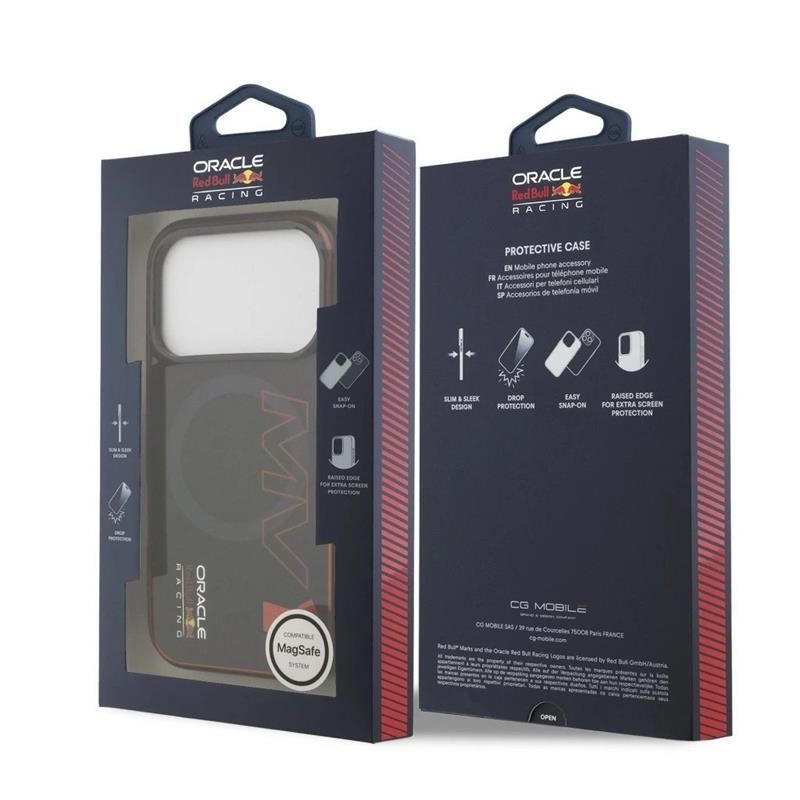 Red Bull PC Double Layer Vertical MV1 MagSafe Zadný Kryt pre iPhone 17 Pro modrá