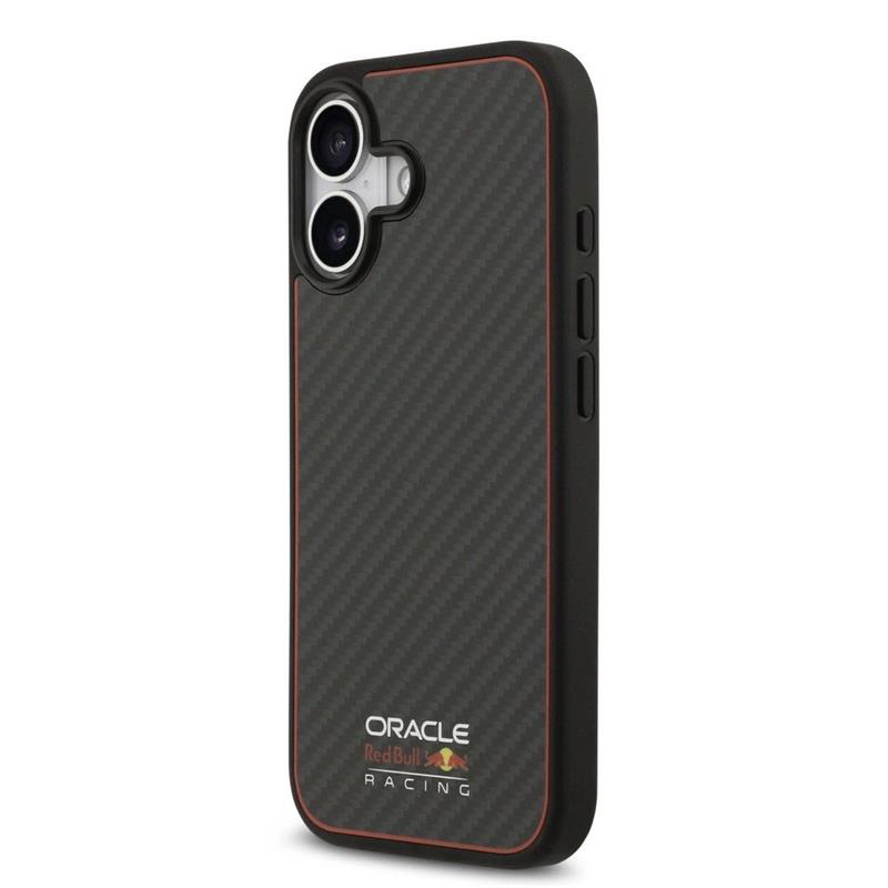 Red Bull Kevlar MagSafe Zadný Kryt pre iPhone 17 čierny