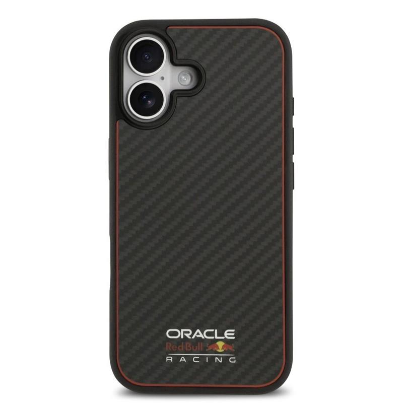 Red Bull Kevlar MagSafe Zadný Kryt pre iPhone 17 čierny