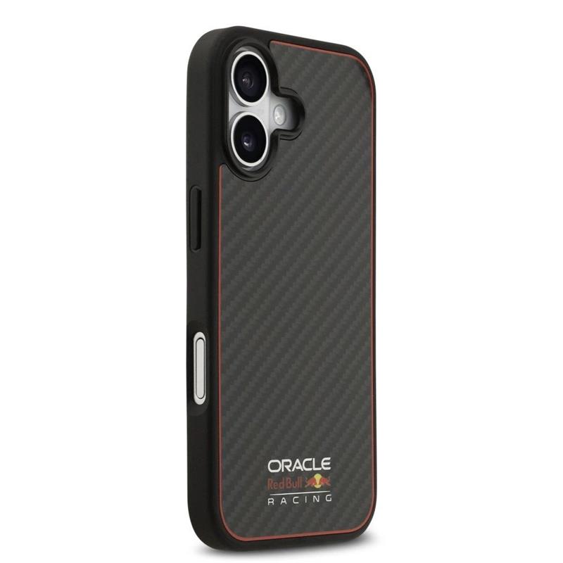 Red Bull Kevlar MagSafe Zadný Kryt pre iPhone 17 čierny