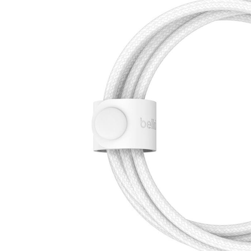 Belkin kábel Boost Charge Pro 2-in-1 Cable with USB-C and Lightning Connector 1.5m - White
