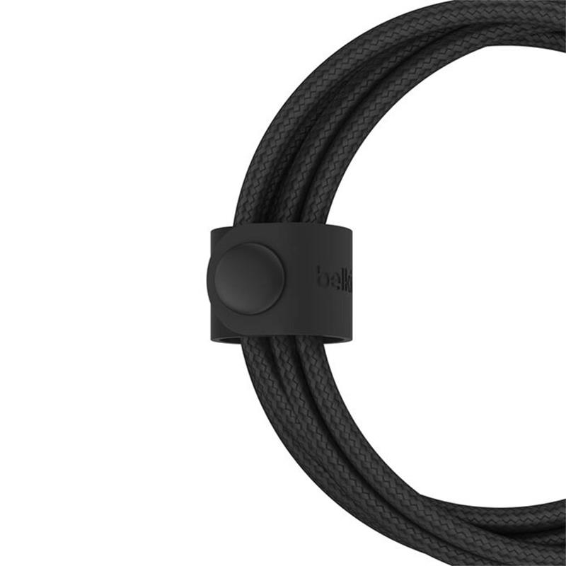 Belkin kábel Boost Charge Pro 2-in-1 Cable with USB-C and Lightning Connector 1.5m - Black