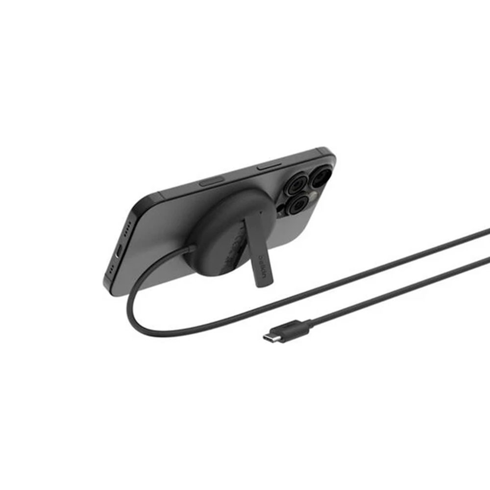 Belkin Boost Charge Pro Magnetic Wireless Charging Pad with Qi2 15W - Black