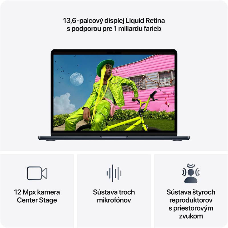 MacBook Air 13" Apple M5 10C CPU 8C GPU 16GB 512GB Nebeský modrý SK *Rozbalený*