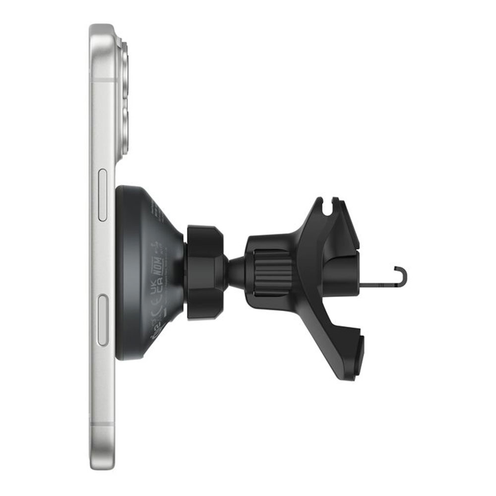 Belkin Boost Charge Magnetic Wireless Charging Car Vent and Dash Mount Qi2 15W - Black