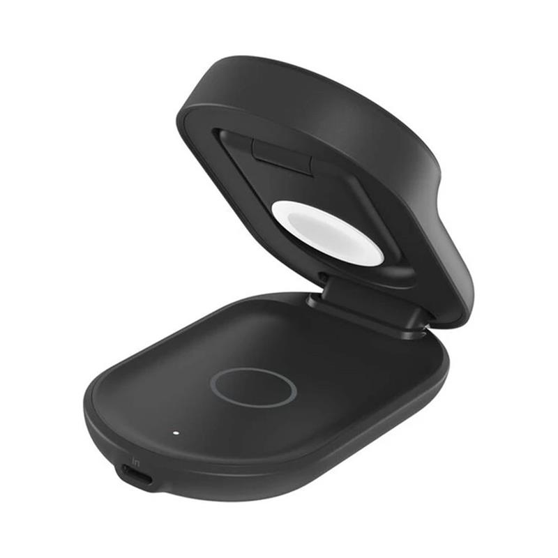 Belkin UltraCharge 3-in-1 Foldable Magnetic Charger with Qi2 25W - Black