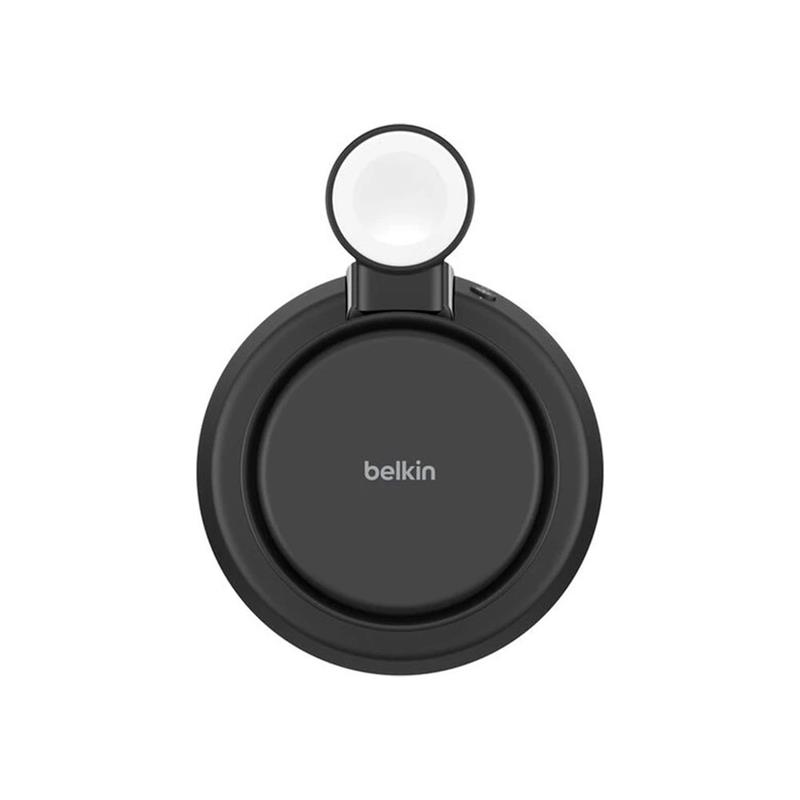 Belkin UltraCharge Pro 3-in-1 Magnetic Charging Dock with Qi2 25W - Charcoal
