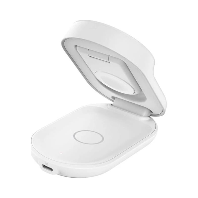 Belkin UltraCharge 3-in-1 Foldable Magnetic Charger with Qi2 25W - White