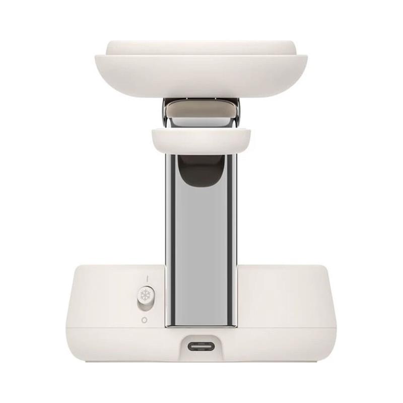 Belkin UltraCharge Pro 3-in-1 Magnetic Charging Dock with Qi2 25W - Sand