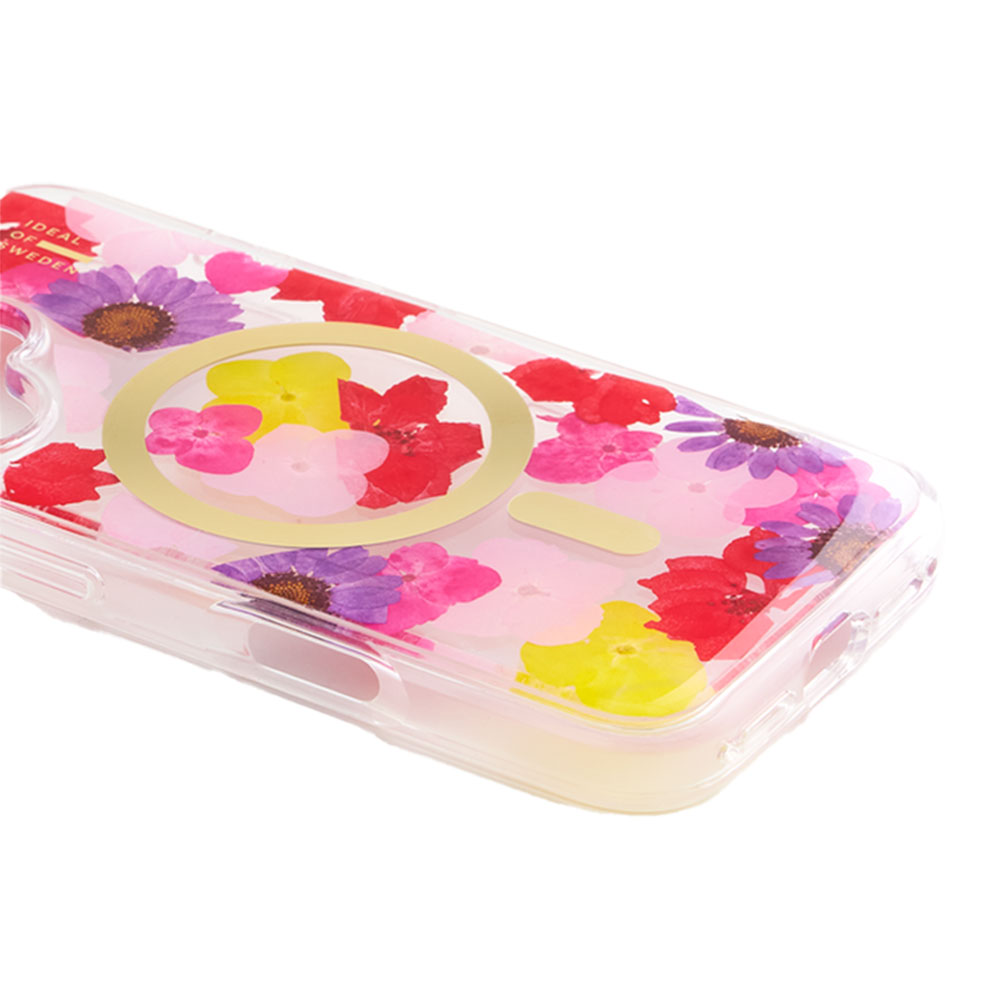iDeal Fashion Clear Case MagSafe iPhone 16 Tropical Floral