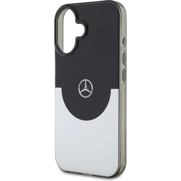 Mercedes PC/TPU Double Layer MagSafe Zadný Kryt pre iPhone 16 čierny