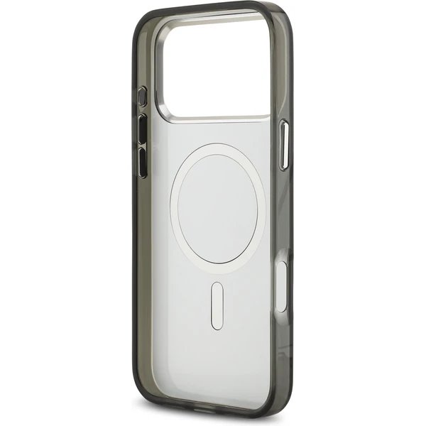 Karl Lagerfeld IML Aquarelle Karl and Choupette kryt iPhone 17 Pro čierny