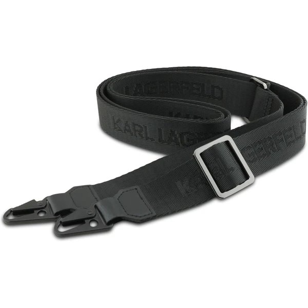 Karl Lagerfeld Saffiano Crossbody Popruh Metal Karl and Choupette kryt iPhone 17 čierny