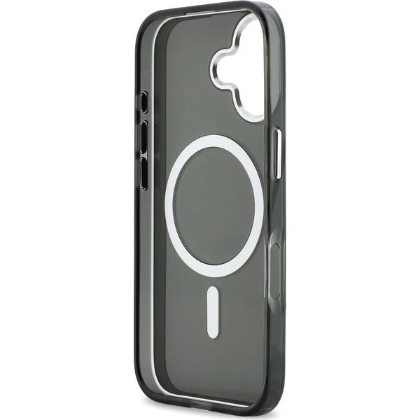 Karl Lagerfeld IML K&CH Heads Logo MagSafe MagSafe kryt iPhone 17 čierny