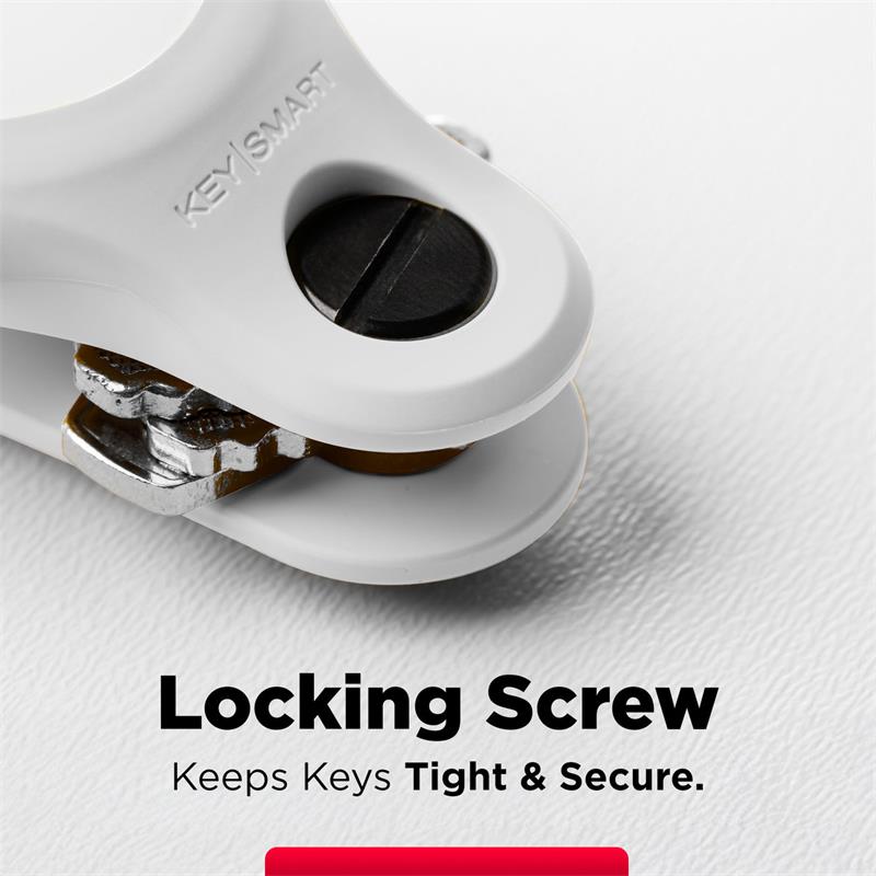 KeySmart Air Flex s púzdrom pre AirTag - biela