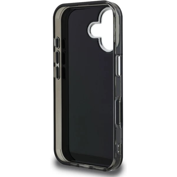 Karl Lagerfeld IML Aquarelle Choupette kryt iPhone 16 čierny