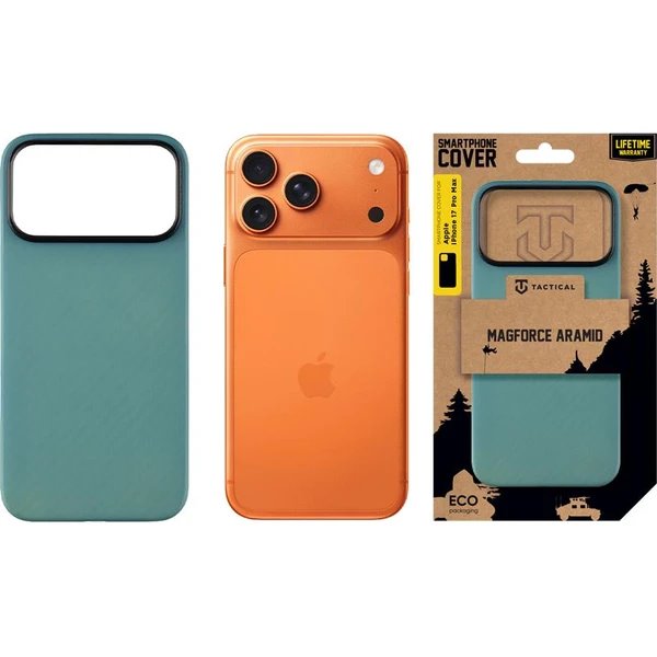Tactical MagForce Aramid Kryt Apple iPhone 17 Pro modrý