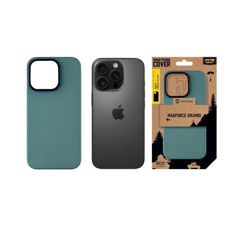 Tactical MagForce Aramid Kryt Apple iPhone 16 Pro modrý