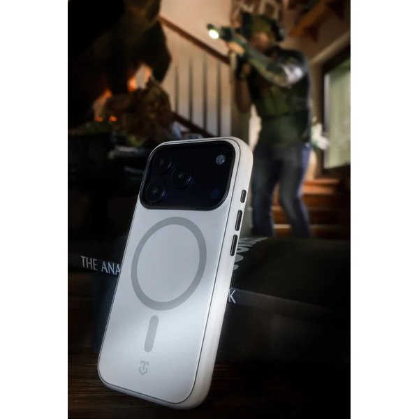 Tactical MagForce SmoothIsFast Kryt Apple iPhone 17 Pro biely