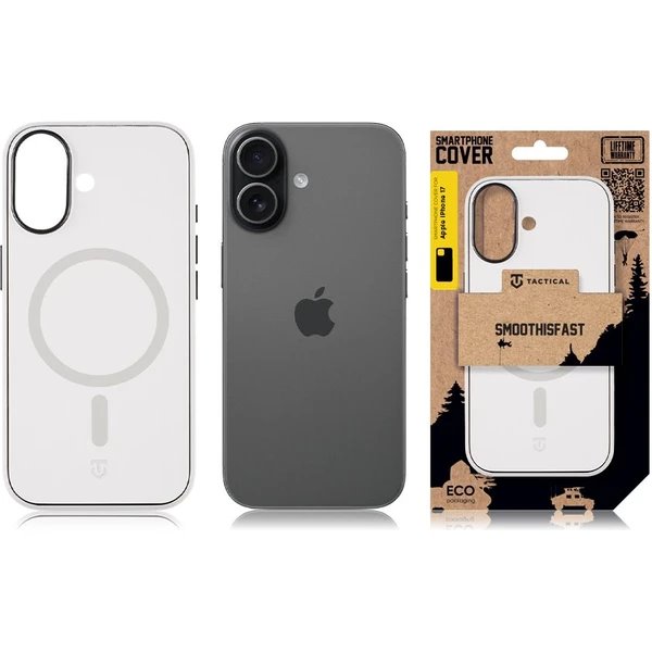 Tactical MagForce SmoothIsFast Kryt Apple iPhone 17 biely