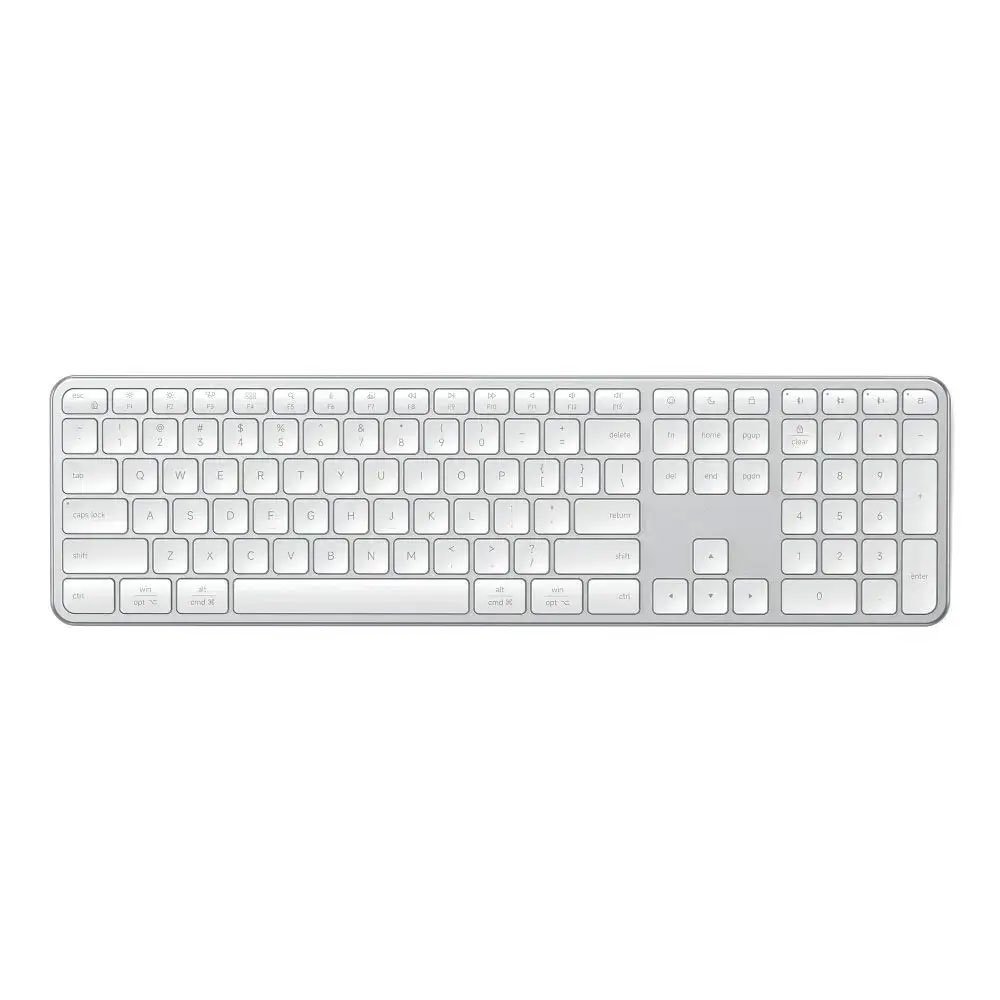 Satechi klávesnica Slim EX3 Wireless Keyboard - Silver