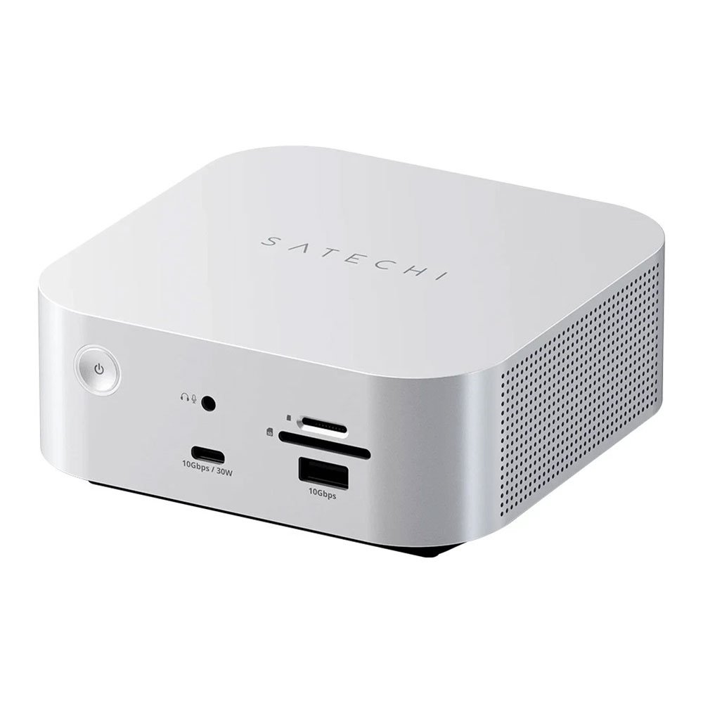 Satechi Thunderbolt 5 CubeDock with SSD Enclosure - Silver
