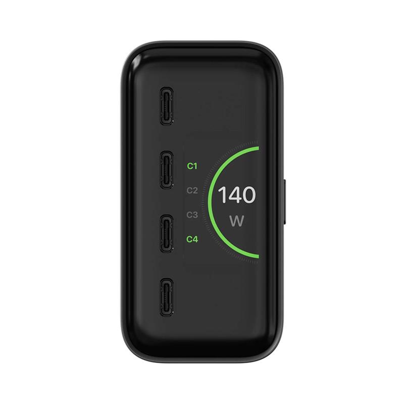 Satechi ChargeView 140W Desktop Charger - Space Black