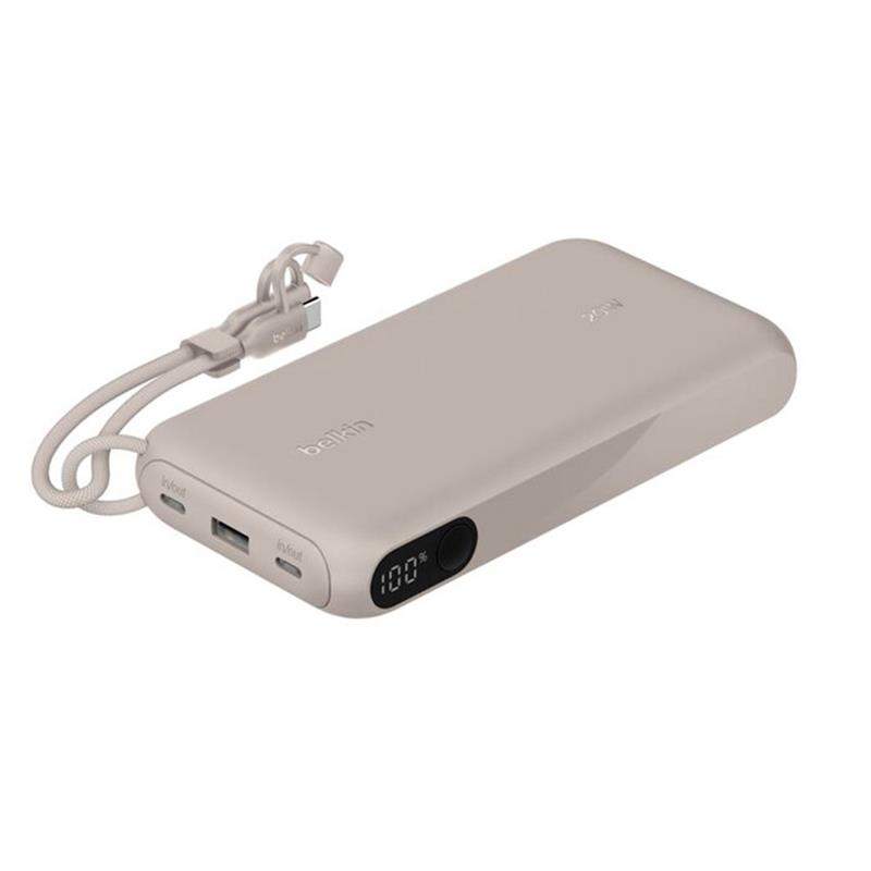 Belkin Boost Charge Powerbank 20K with Display - Sand