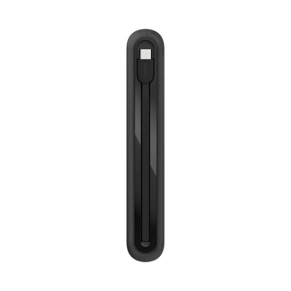 Belkin Boost Charge Powerbank 20K with Integrated Cable - Black