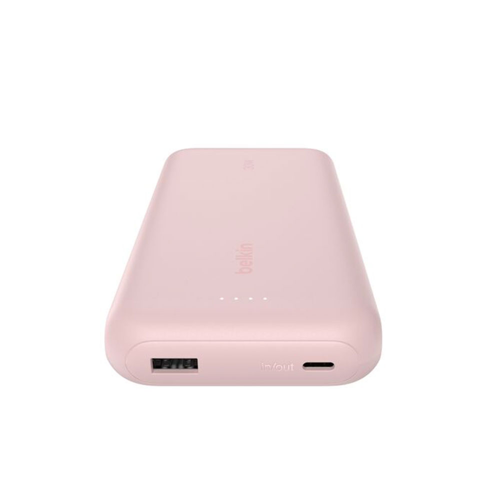 Belkin Boost Charge Powerbank 20K with Integrated Cable - Pink