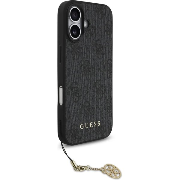 Guess 4G Charm MagSafe kryt iPhone 17 šedý