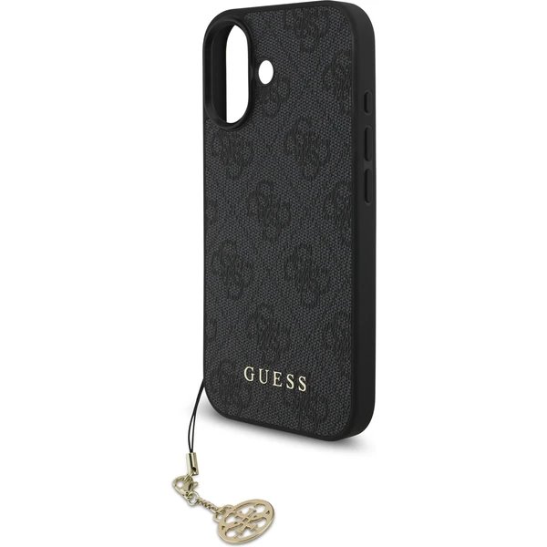 Guess 4G Charm MagSafe kryt iPhone 17 šedý
