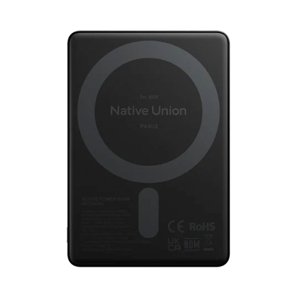 Native Union Active Magnetic Powerbank 5000 mAh – Black