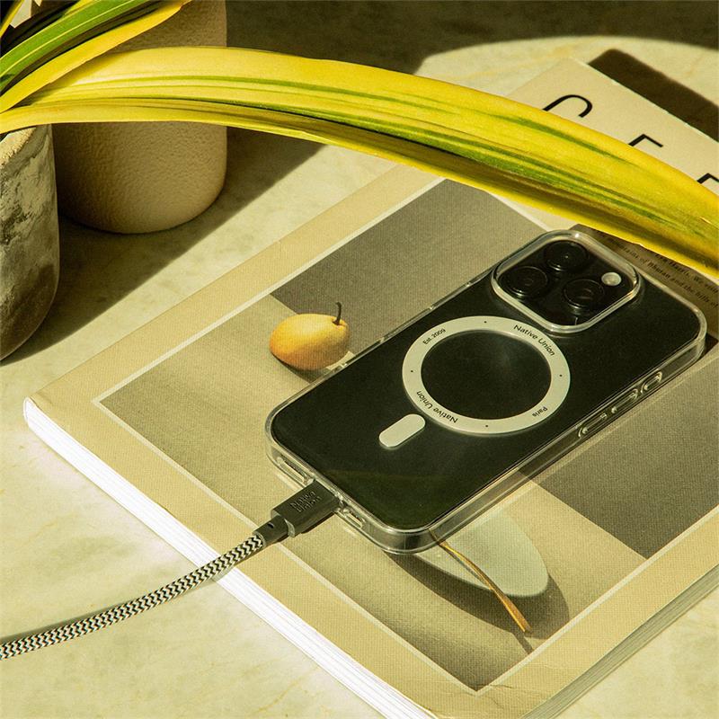 Native Union kábel Belt Cable XL USB-C to USB-C 3m 100W - Zebra