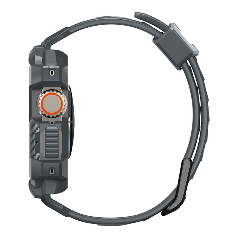 Spigen kryt Rugged Armor Pro pre Apple Watch Ultra 49mm - Dark Gray *Rozbalený*