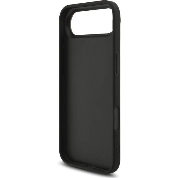 Guess PU 4G Metal Logo Strap kryt iPhone Air čierny