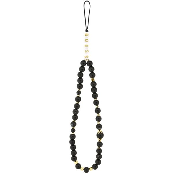 Guess PU 4G Metal Logo Strap kryt iPhone Air čierny