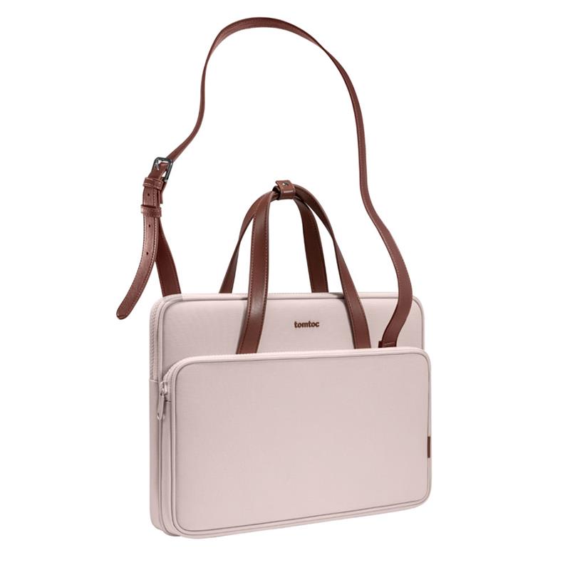 TomToc taška Premium H22 pre Macbook Pro 14" M1/M2/M3/M4 - Blush Pink