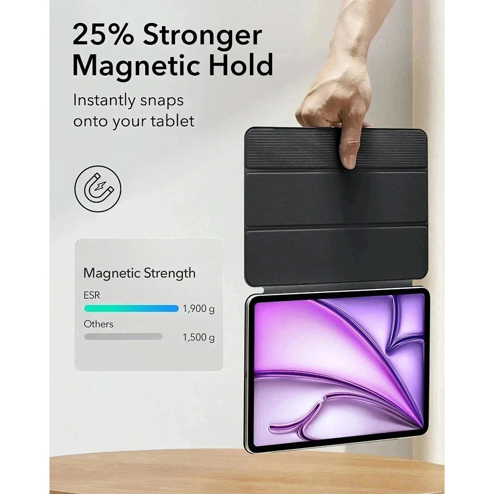 ESR puzdro Rebound Magnetic Case pre iPad Air 13" M2/M3 - Navy Blue