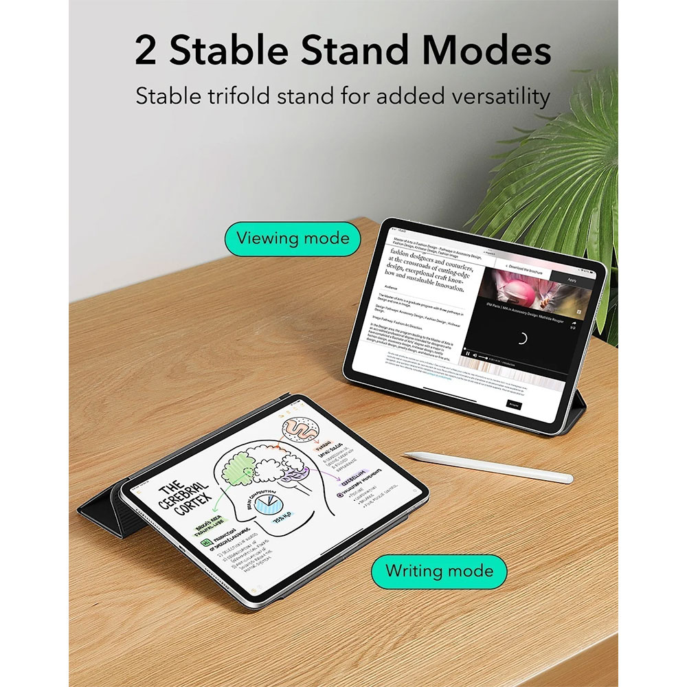 ESR puzdro Rebound Magnetic Case pre iPad Air 13" M2/M3 - Navy Blue