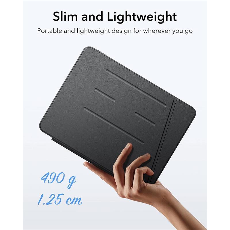 ESR puzdro Flip Magnetic Case pre iPad Air 13" M2/M3 - Black