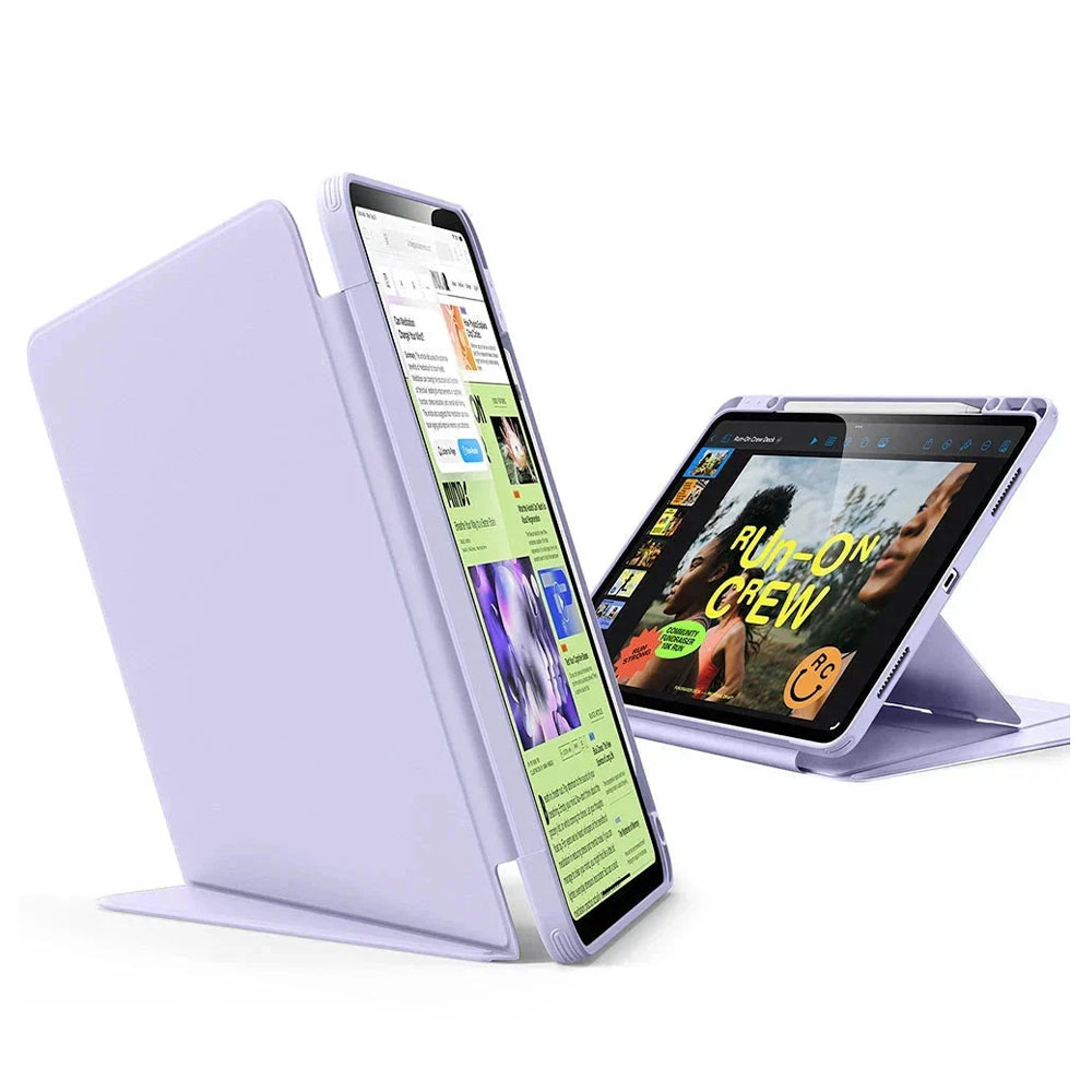 ESR puzdro Flip Magnetic Case pre iPad Air 13" M2/M3 - Light Purple