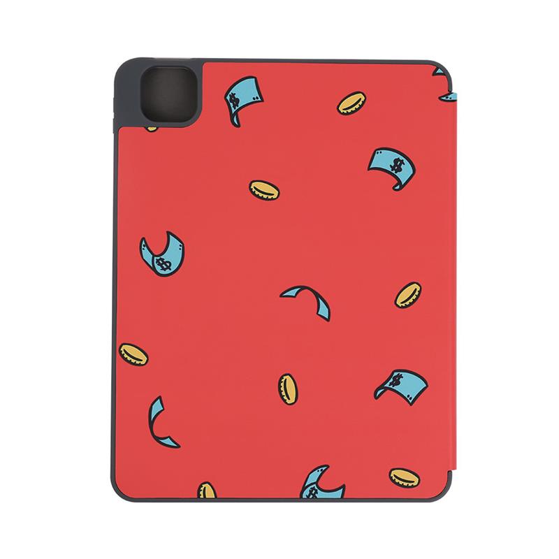 Comma puzdro Lingos Case with Pencil Slot pre iPad 10-11 Gen 2022/2025 - Wealth Bringing Horse
