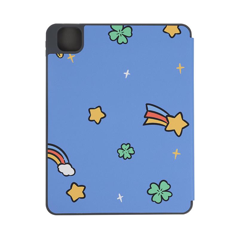 Comma puzdro Lingos Case with Pencil Slot pre iPad 10-11 Gen 2022/2025 - Luck Bringing Horse