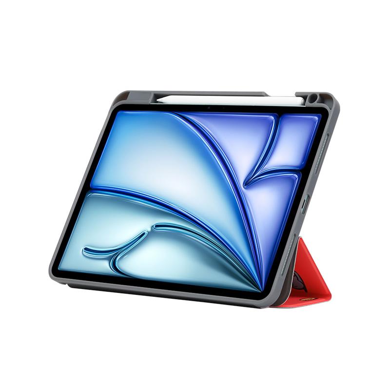 Comma puzdro Lingos Case with Pencil Slot pre iPad 10-11 Gen 2022/2025 - Luck Bringing Horse