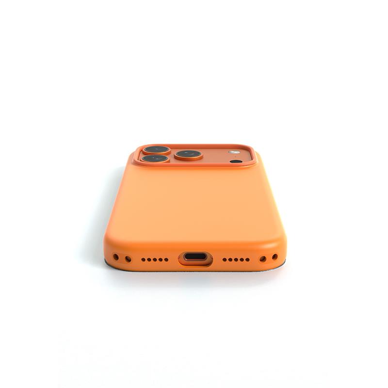 Devia kryt Nature Series Silicone Magnetic Case pre iPhone 17 Pro - Black