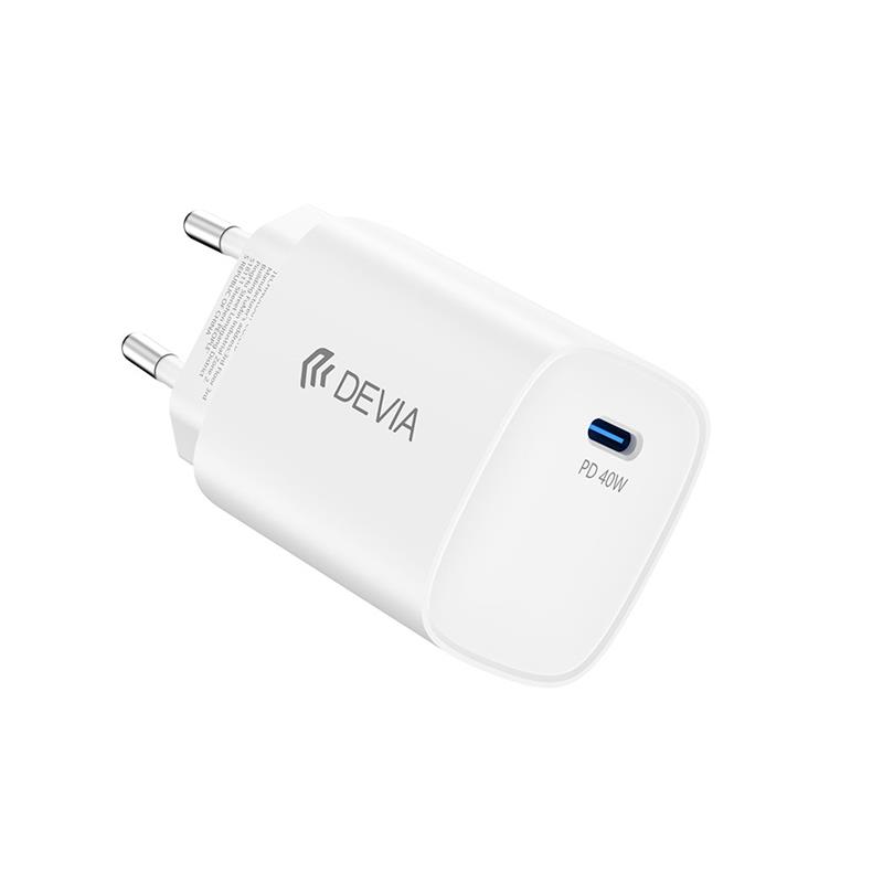 Devia sieťová nabíjačka Ultra6 PD Dynamic Charger 40W (Max 60W) - White