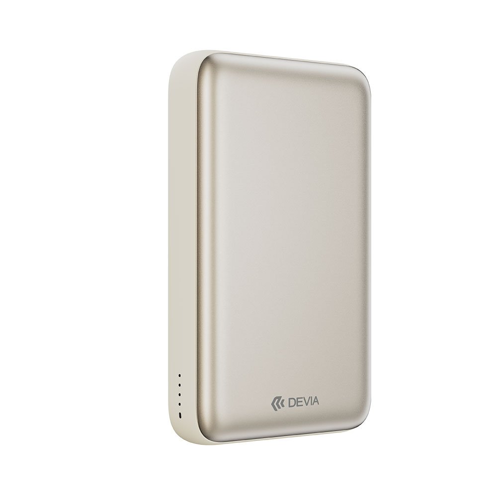 Devia powerbank Ultra12 Magnetic Wireless 10.000 mAh PD 22.5W - Gold