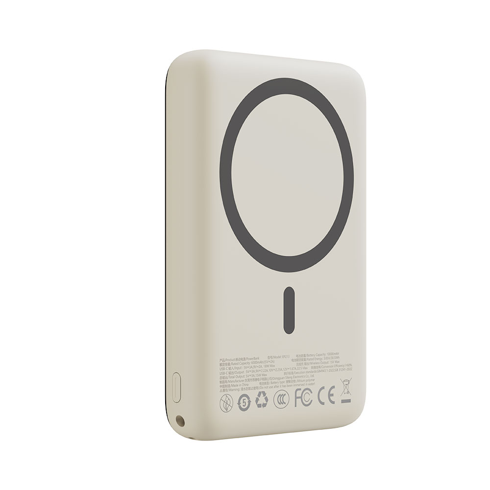 Devia powerbank Ultra12 Magnetic Wireless 10.000 mAh PD 22.5W - Gold